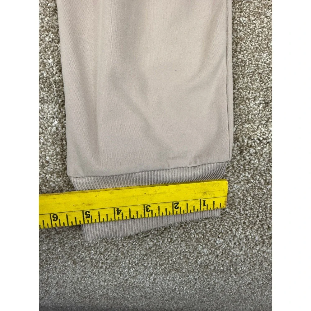 Sincerely Jules Womens Cargo Jogger Pants‎ Tan Beige Large Utility L Athleisure